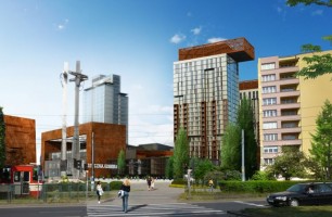 wizualizacje Stocznia - Young City