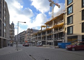 zdjęcie z budowy Nowa Awangarda