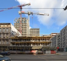 zdjęcie z budowy Nowa Awangarda