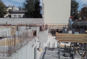 WIDOK GARAZU PODZIEMNEGO SEGMENT A
