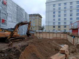 zdjęcie z budowy Apartamenty Orkana