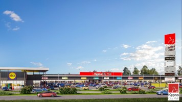 zdjęcie z budowy Park handlowy Kępno City Mall