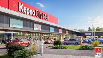zdjęcie z budowy Park handlowy Kępno City Mall