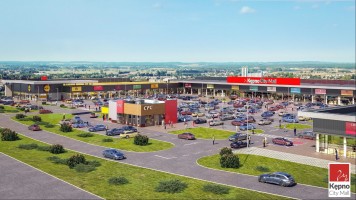 zdjęcie z budowy Park handlowy Kępno City Mall