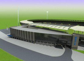 wizualizacje Stadion MOSiR Bystrzyca