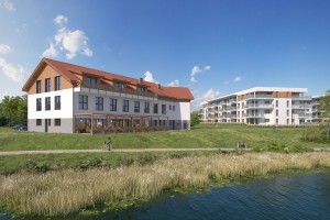 zdjęcie z budowy Apartamenty Przystań