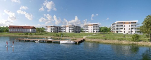 zdjęcie z budowy Apartamenty Przystań