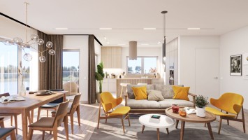 zdjęcie z budowy Apartamenty Przystań