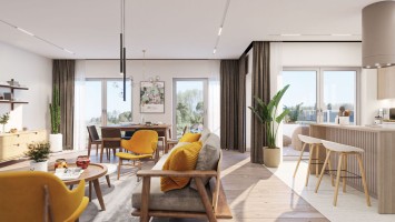 zdjęcie z budowy Apartamenty Przystań