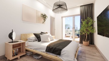 zdjęcie z budowy Apartamenty Przystań