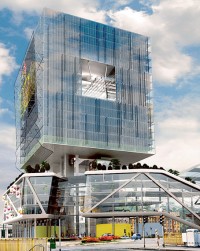 Z jednej strony biurowiec, z drugiej miasto w mieście - projekt Cube XXI
