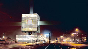 Z jednej strony biurowiec, z drugiej miasto w mieście - projekt Cube XXI