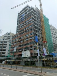 zdjęcie z budowy Apartamentowiec Flare