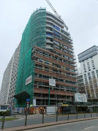 zdjęcie z budowy Apartamentowiec Flare