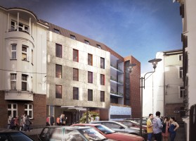 wizualizacje Akademik The Dorm