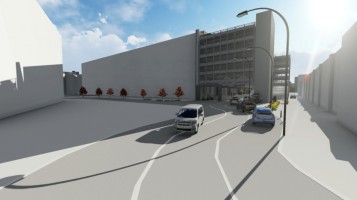 wizualizacje Parking MTP