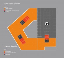 Plany budynku AMSTERDAM ? plan piętra typowego