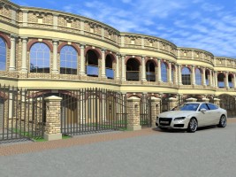 zdjęcie z budowy Colosseo