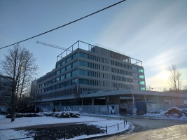 zdjęcie z budowy Wydział Psychologii Uniwersytetu Warszawskiego