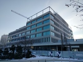 zdjęcie z budowy Wydział Psychologii Uniwersytetu Warszawskiego