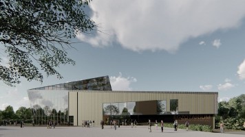 zdjęcie z przebudowy Centrum Edukacji Ekologicznej – Egzotarium