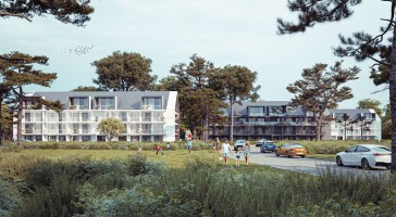 zdjęcie z budowy Vista Mikołajki Marina & Resort