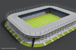 wizualizacje Stadion GKP Gorzów