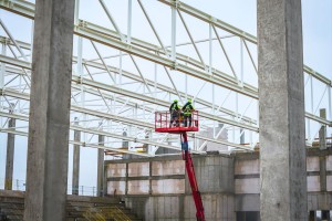 zdjęcie z budowy Multifunkcyjne Centrum Rozwoju