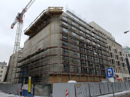 zdjęcie z przebudowy Instytut Solidarności i Męstwa im. Witolda Pileckiego