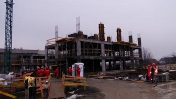 prace przy 2 kondygnacji