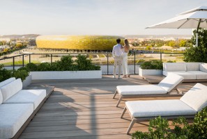 zdjęcie z budowy Bursztynowa Zatoka