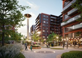 zdjęcie z budowy Osiedle Wieża Jeżyce