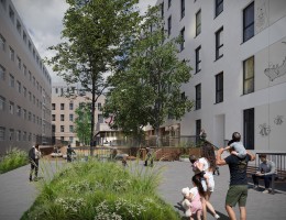 wizualizacje Szpital pediatryczny przy Szpitalu Uniwersyteckim im. dr. Antoniego Jurasza