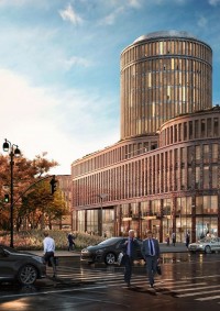 wizualizacje Fabryczne Centrum Biurowe