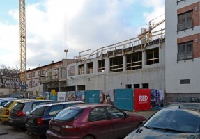 prace przy III kondygnacji