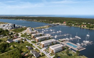 zdjęcie z budowy [Wiślinka] Wind Yacht Resort