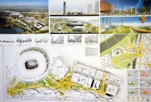 wizualizacje Nowa Zabudowa Okolic Stadionu Narodowego