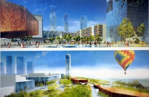 wizualizacje Nowa Zabudowa Okolic Stadionu Narodowego