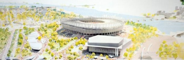 wizualizacje Nowa Zabudowa Okolic Stadionu Narodowego