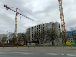 zdjęcie z budowy MILESTONE Warszawa Mokotów