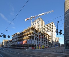 zdjęcie z budowy Nowa Awangarda