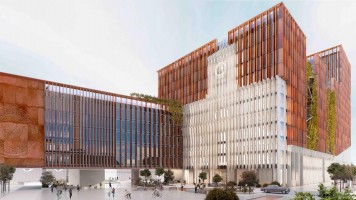wizualizacje Nowy Ratusz w Nowym Centrum Łodzi