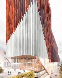 wizualizacje Nowy Ratusz w Nowym Centrum Łodzi