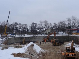rozpoczęto kolejny etap prac fundamentowych