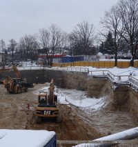 rozpoczęto kolejny etap prac fundamentowych