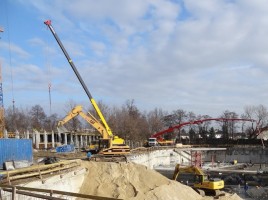 Prace nad płytą fundamentową coraz bardziej zaawansowane