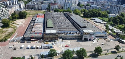 wyburzanie dawnego centrum Jupiter