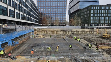 zdjęcie z budowy Nowy Rynek C