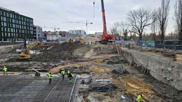 zdjęcie z budowy Nowy Rynek C