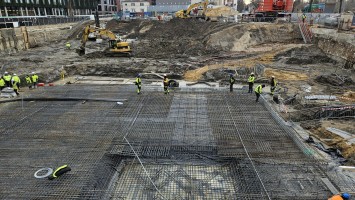 zdjęcie z budowy Nowy Rynek C